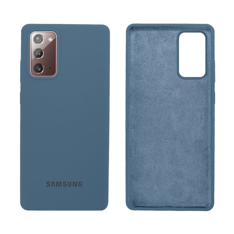 Capinha Celular Galaxy Note 20 Silicone Cover Aveludado