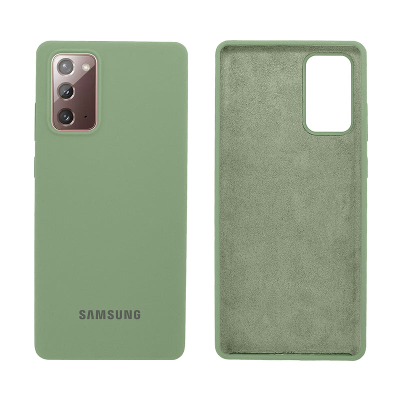 Capinha Celular Galaxy Note 20 Silicone Cover Aveludado