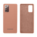 Capinha Celular Galaxy Note 20 Silicone Cover Aveludado