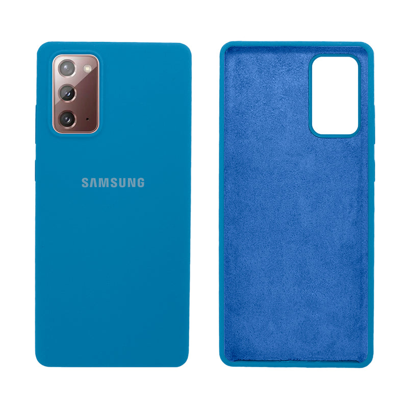 Capinha Celular Galaxy Note 20 Silicone Cover Aveludado