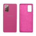 Capinha Celular Galaxy Note 20 Silicone Cover Aveludado