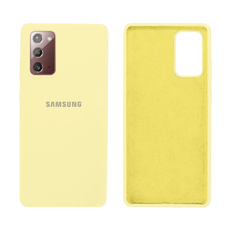 Capinha Celular Galaxy Note 20 Silicone Cover Aveludado