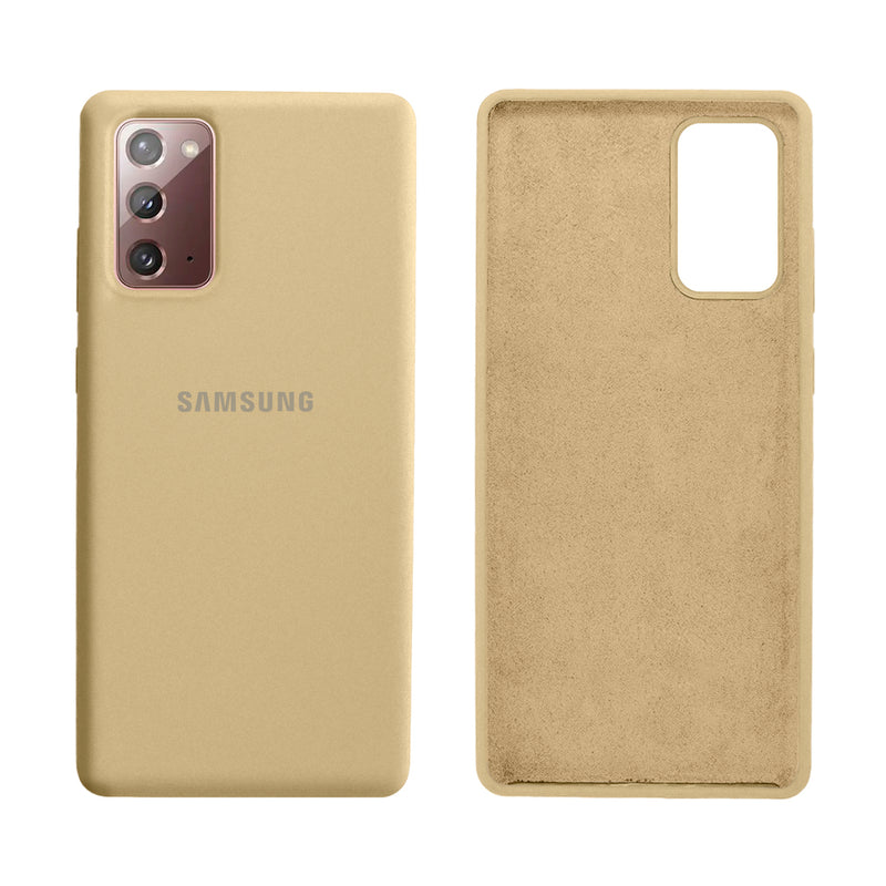 Capinha Celular Galaxy Note 20 Silicone Cover Aveludado