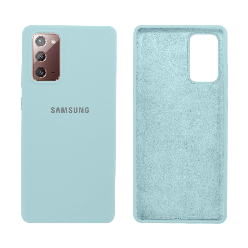 Capinha Celular Galaxy Note 20 Silicone Cover Aveludado