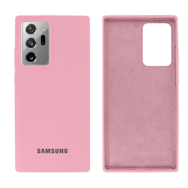 Capinha Celular Galaxy Note 20 Ultra Silicone Cover Aveludado