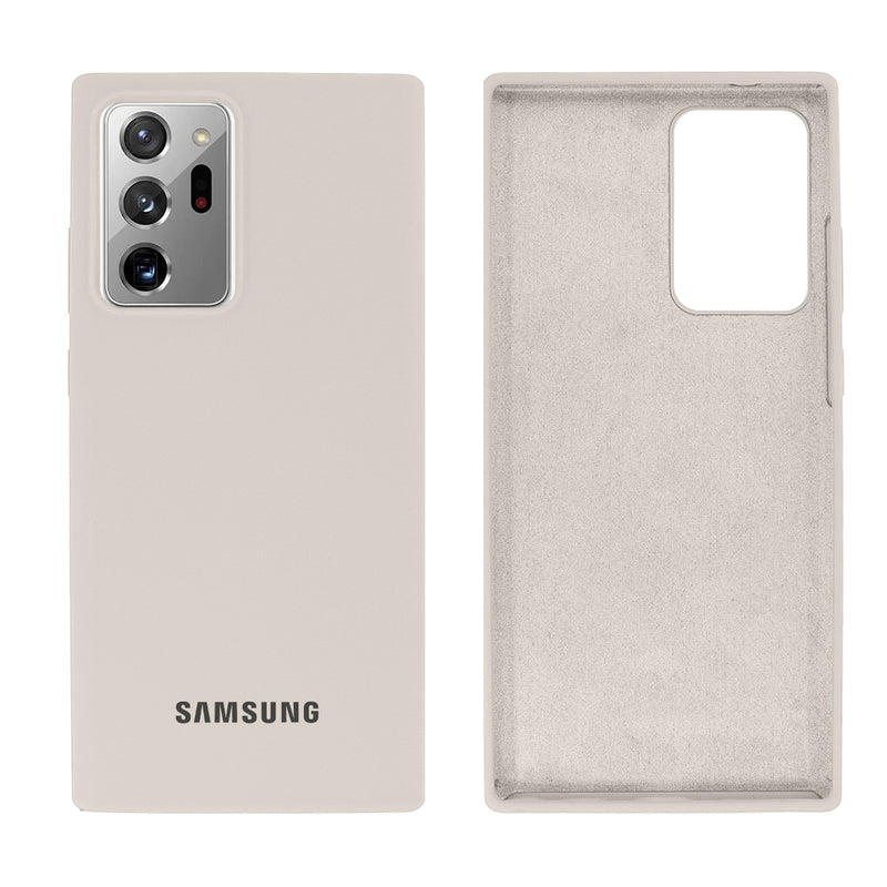 Capinha Celular Galaxy Note 20 Ultra Silicone Cover Aveludado