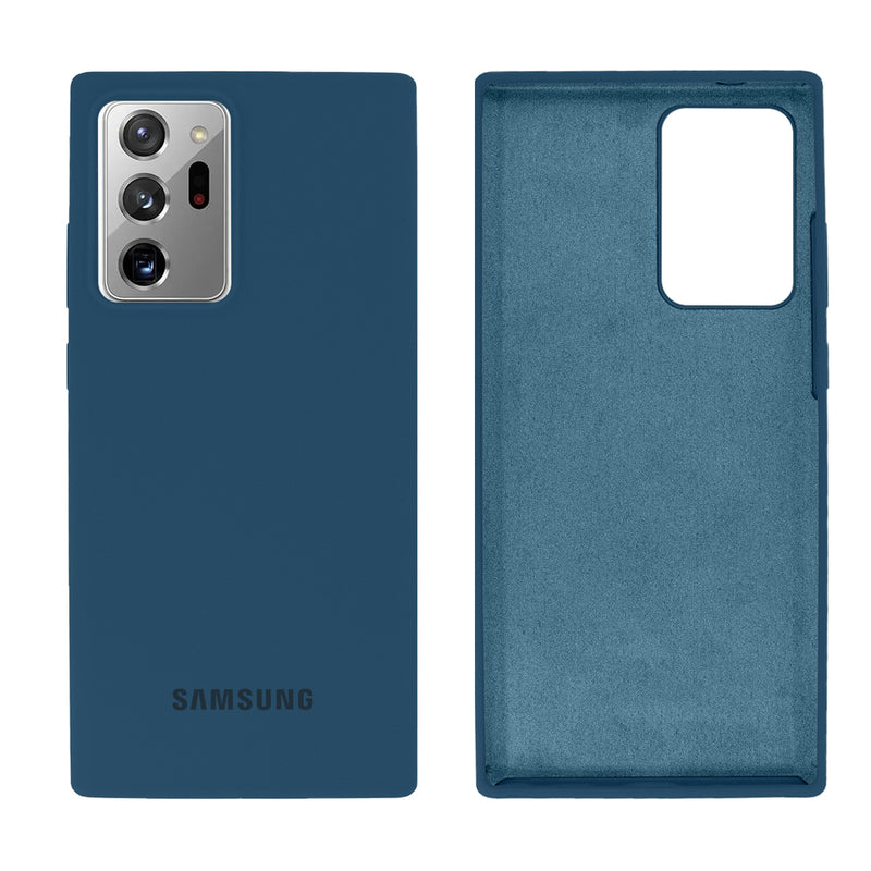 Capinha Celular Galaxy Note 20 Ultra Silicone Cover Aveludado