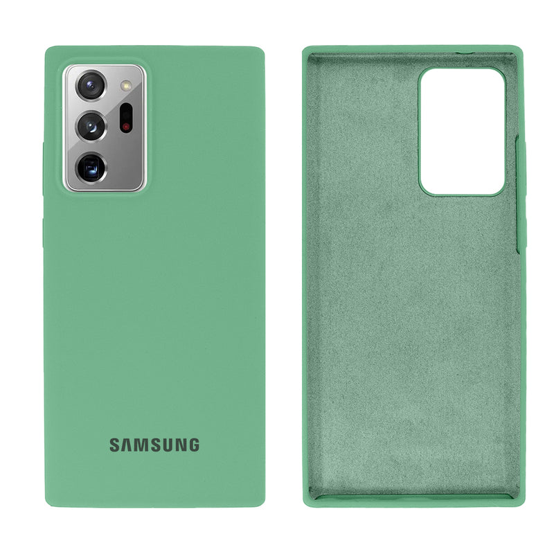 Capinha Celular Galaxy Note 20 Ultra Silicone Cover Aveludado