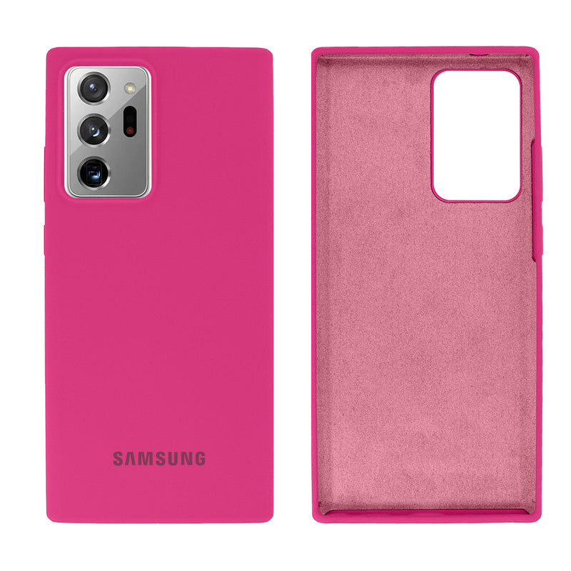 Capinha Celular Galaxy Note 20 Ultra Silicone Cover Aveludado