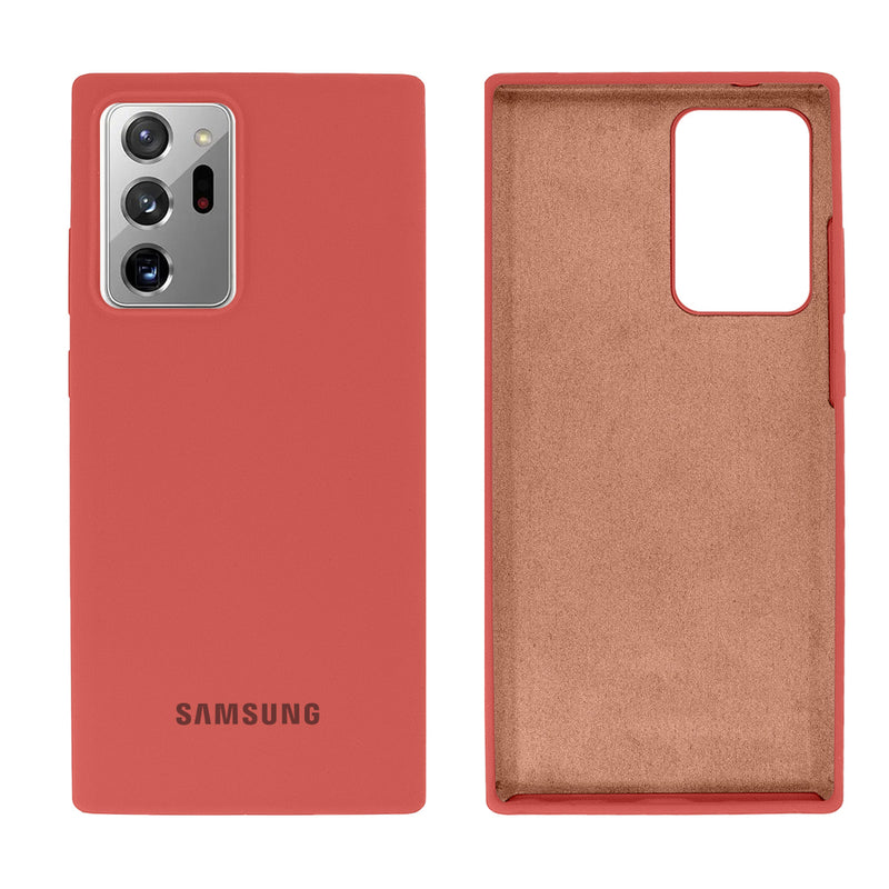 Capinha Celular Galaxy Note 20 Ultra Silicone Cover Aveludado