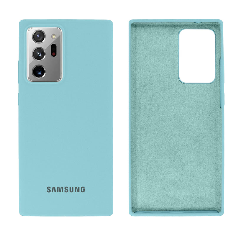 Capinha Celular Galaxy Note 20 Ultra Silicone Cover Aveludado