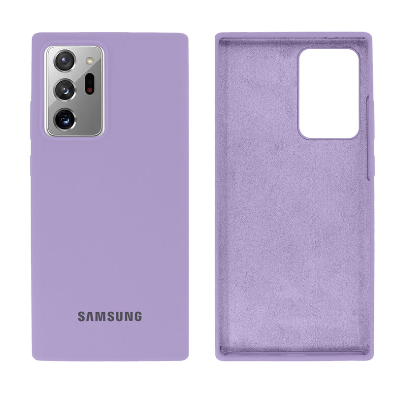 Capinha Celular Galaxy Note 20 Ultra Silicone Cover Aveludado