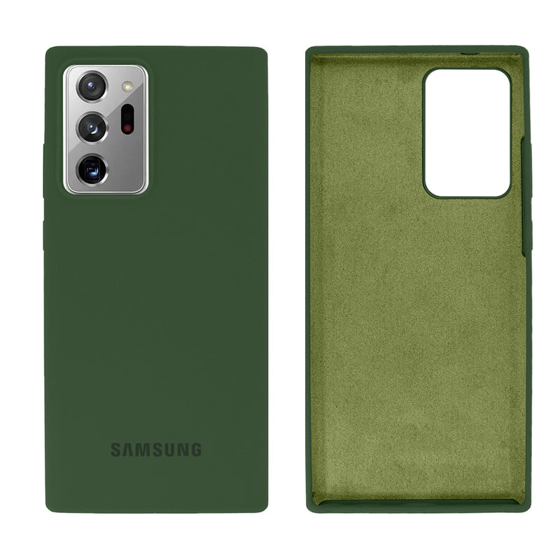 Capinha Celular Galaxy Note 20 Ultra Silicone Cover Aveludado