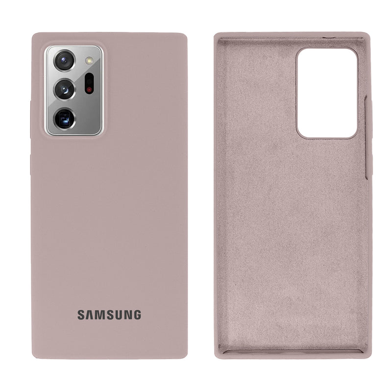 Capinha Celular Galaxy Note 20 Ultra Silicone Cover Aveludado