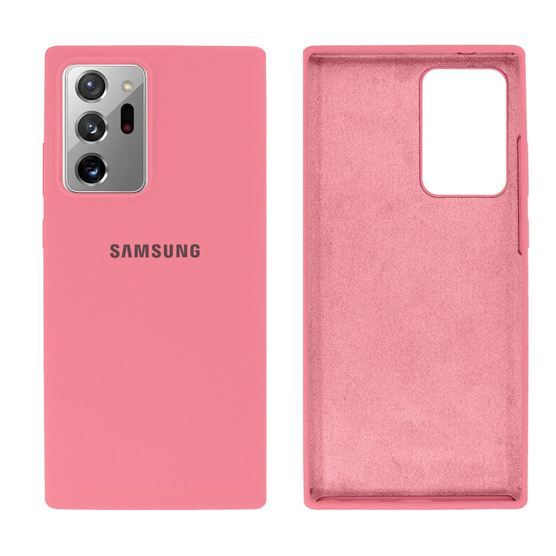 Capinha Celular Galaxy Note 20 Ultra Silicone Cover Aveludado