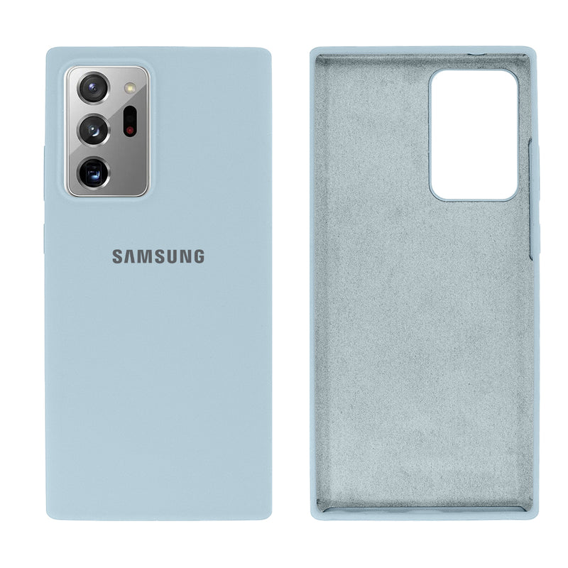 Capinha Celular Galaxy Note 20 Ultra Silicone Cover Aveludado