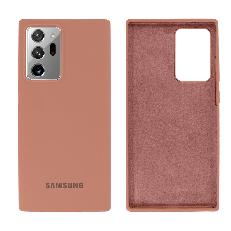Capinha Celular Galaxy Note 20 Ultra Silicone Cover Aveludado