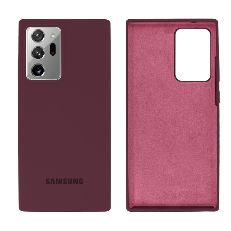 Capinha Celular Galaxy Note 20 Ultra Silicone Cover Aveludado