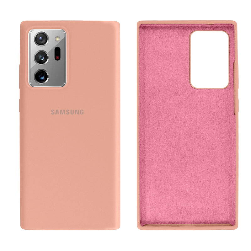 Capinha Celular Galaxy Note 20 Ultra Silicone Cover Aveludado