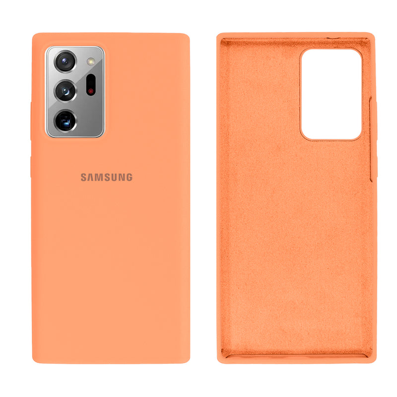 Capinha Celular Galaxy Note 20 Ultra Silicone Cover Aveludado