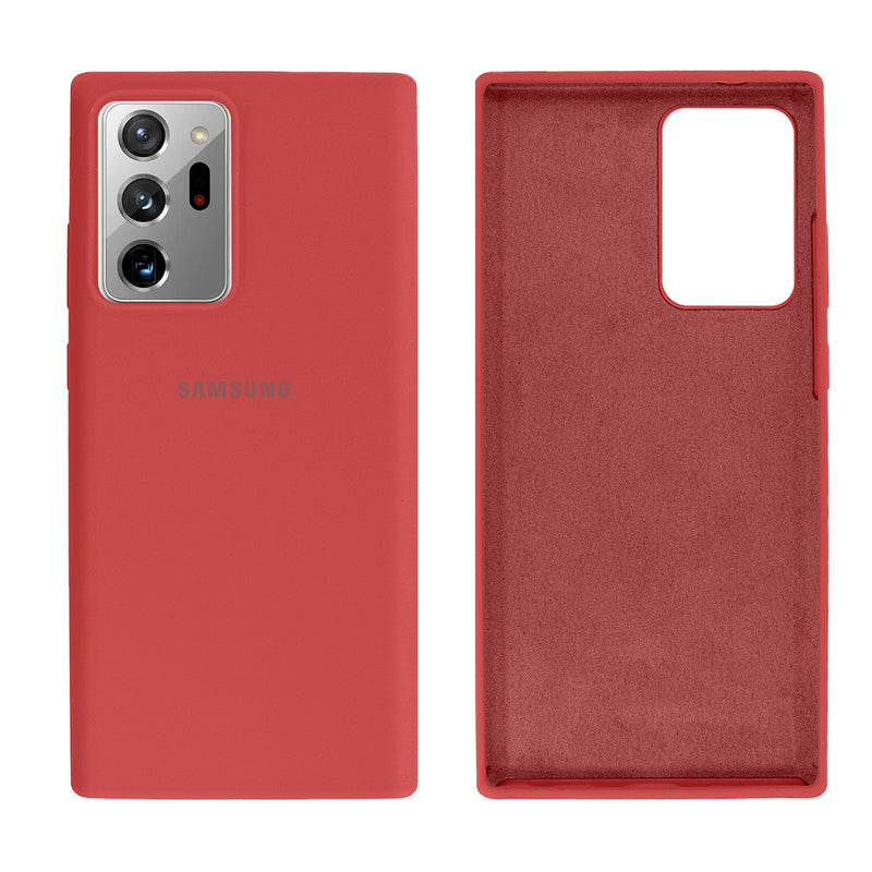 Capinha Celular Galaxy Note 20 Ultra Silicone Cover Aveludado