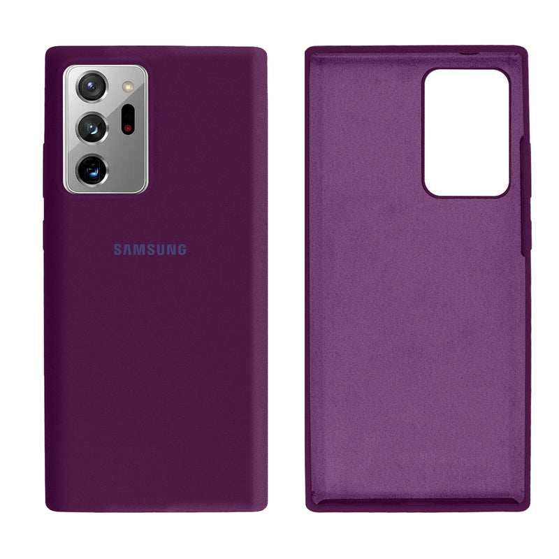 Capinha Celular Galaxy Note 20 Ultra Silicone Cover Aveludado
