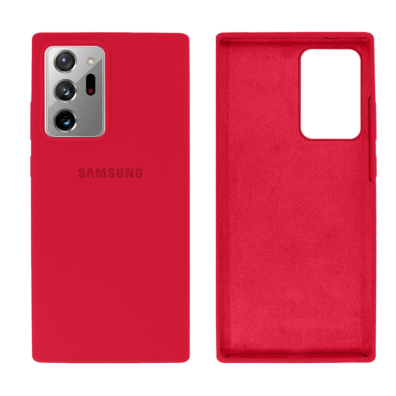 Capinha Celular Galaxy Note 20 Ultra Silicone Cover Aveludado