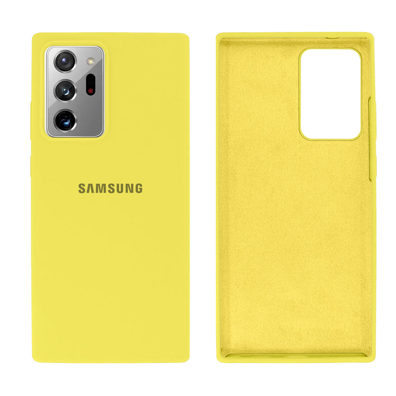 Capinha Celular Galaxy Note 20 Ultra Silicone Cover Aveludado