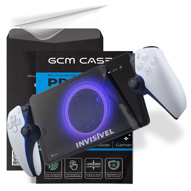 Pelicula Hidrogel Portal Playstation Flexivel Transparente Resistente TPU Premium