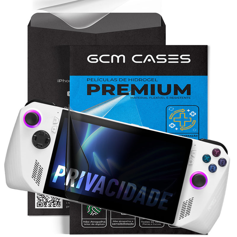 Película Hidrogel ASUS ROG Ally/ ROG Ally Xbox Flexível Transparente Resistente TPU Premium