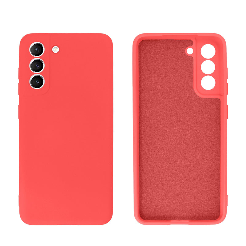Capinha Celular Galaxy S21 FE Aveludada com Proteção de Câmera Lisa