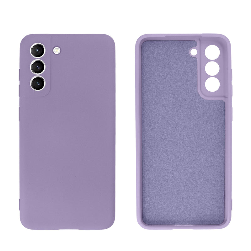 Capinha Celular Galaxy S21 FE Aveludada com Proteção de Câmera Lisa