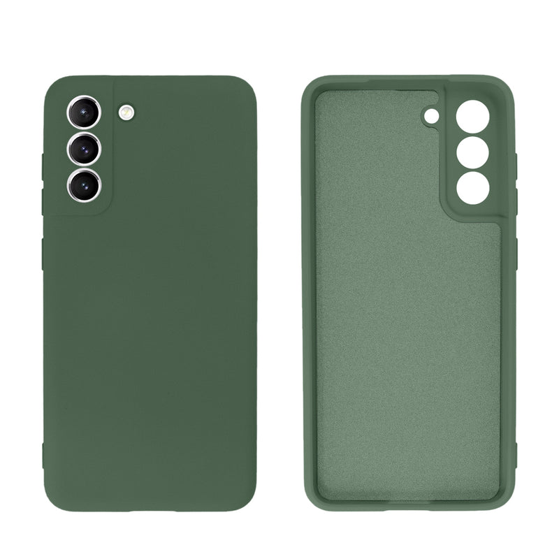 Capinha Celular Galaxy S21 FE Aveludada com Proteção de Câmera Lisa