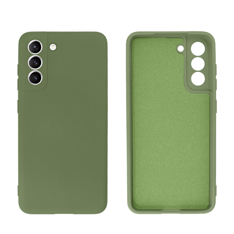 Capinha Celular Galaxy S21 FE Aveludada com Proteção de Câmera Lisa