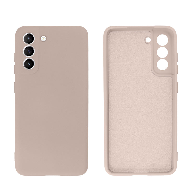 Capinha Celular Galaxy S21 FE Aveludada com Proteção de Câmera Lisa