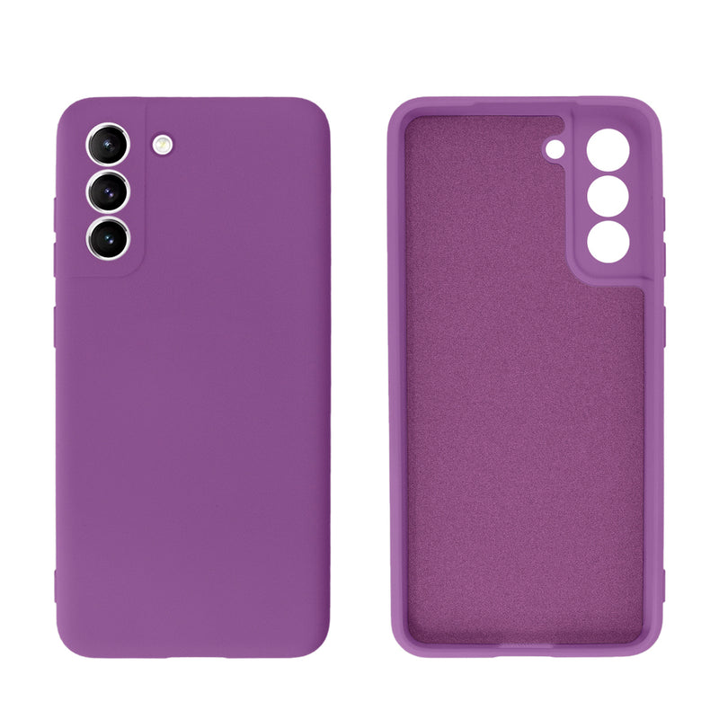 Capinha Celular Galaxy S21 FE Aveludada com Proteção de Câmera Lisa
