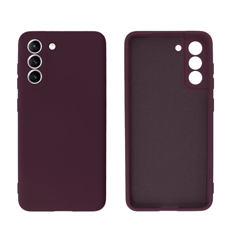 Capinha Celular Galaxy S21 FE Aveludada com Proteção de Câmera Lisa