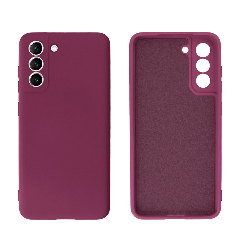 Capinha Celular Galaxy S21 FE Aveludada com Proteção de Câmera Lisa