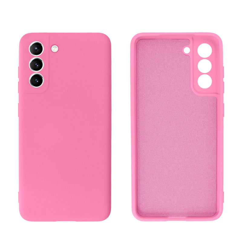 Capinha Celular Galaxy S21 FE Aveludada com Proteção de Câmera Lisa