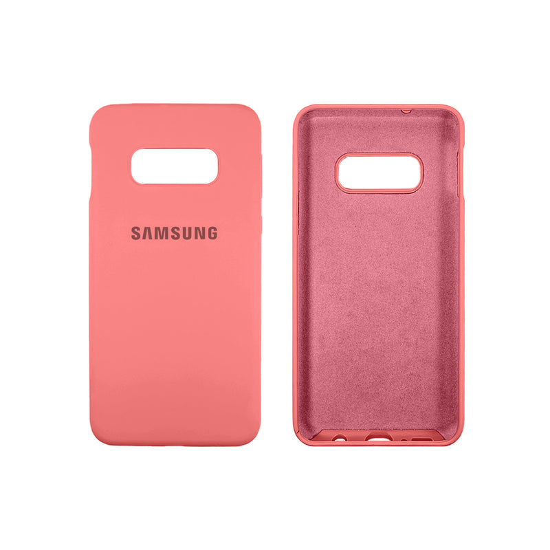 Capinha Celular Galaxy S10E Silicone Cover Aveludado