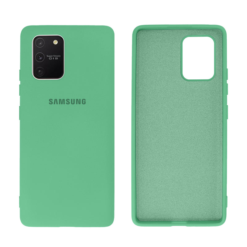 Capinha Celular Galaxy S10 Lite Silicone Cover Aveludado