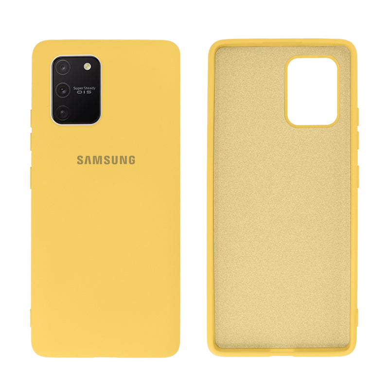 Capinha Celular Galaxy S10 Lite Silicone Cover Aveludado