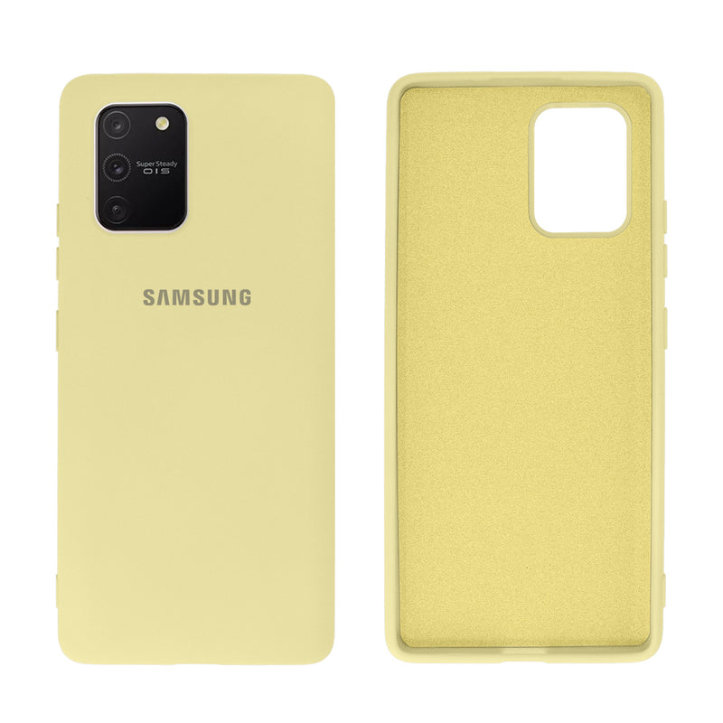 Capinha Celular Galaxy S10 Lite Silicone Cover Aveludado