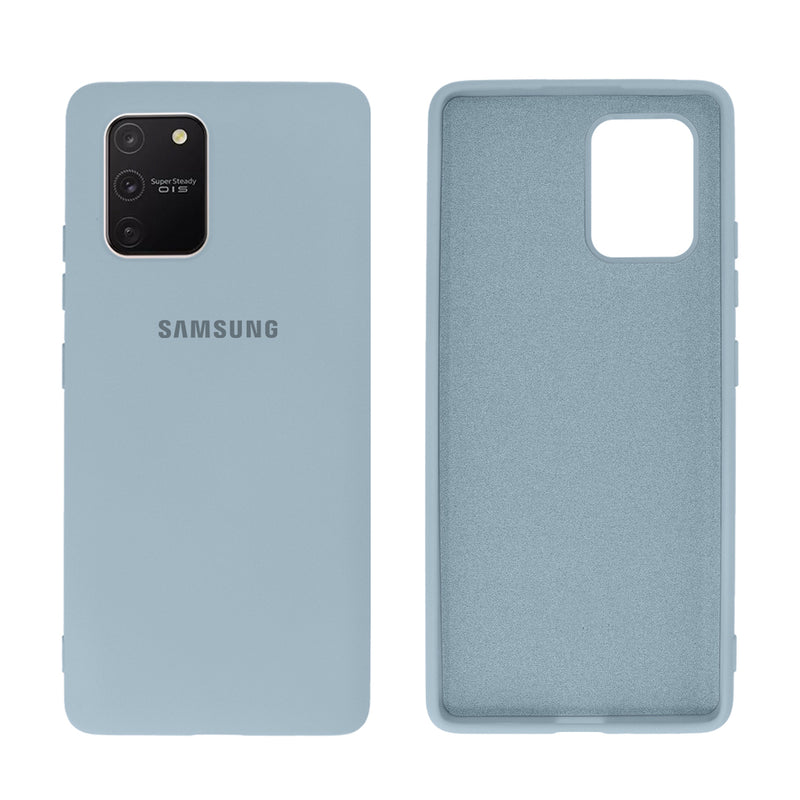 Capinha Celular Galaxy S10 Lite Silicone Cover Aveludado
