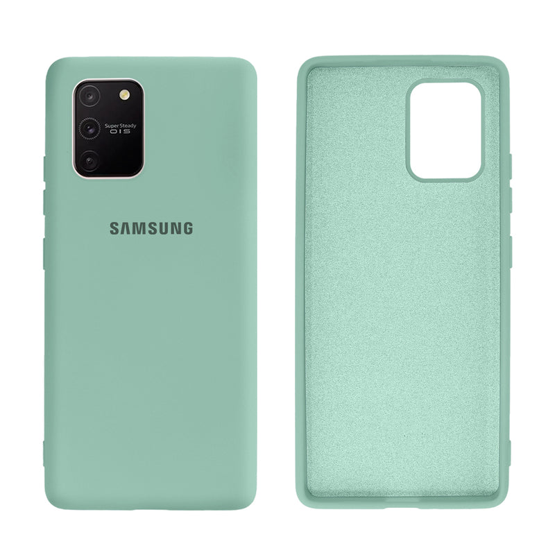 Capinha Celular Galaxy S10 Lite Silicone Cover Aveludado
