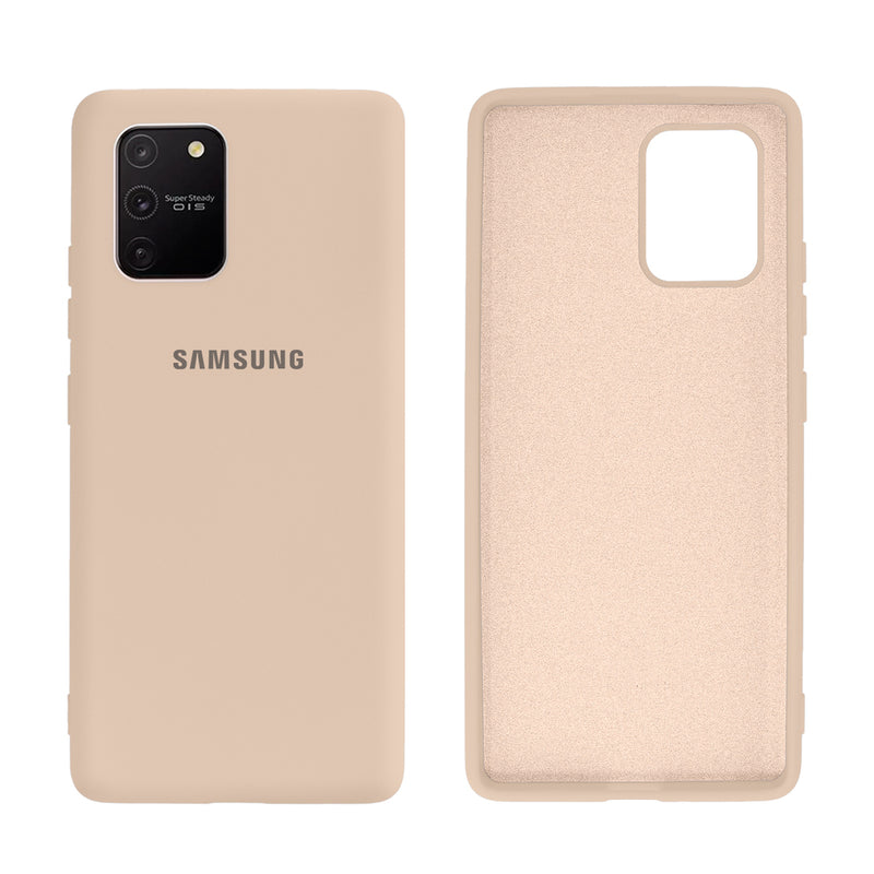 Capinha Celular Galaxy S10 Lite Silicone Cover Aveludado