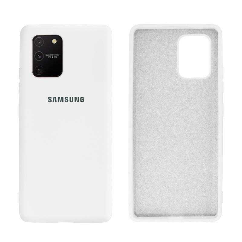 Capinha Celular Galaxy S10 Lite Silicone Cover Aveludado