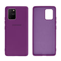 Capinha Celular Galaxy S10 Lite Silicone Cover Aveludado