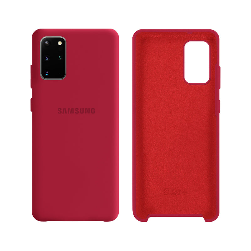 Capinha Celular Galaxy S20 Plus Silicone Aveludado