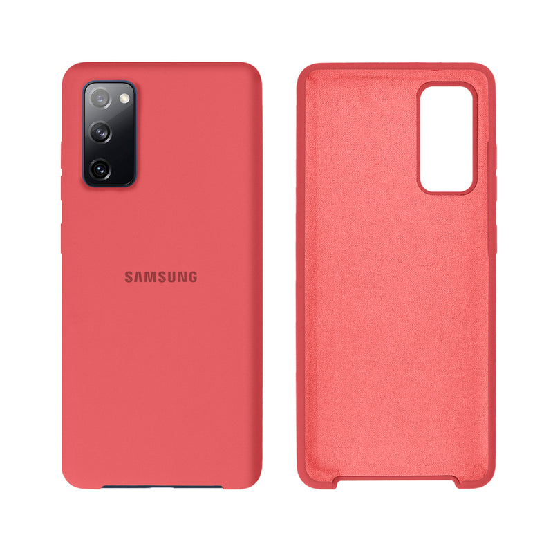 Capinha Celular Galaxy S20 FE Silicone Cover Aveludado